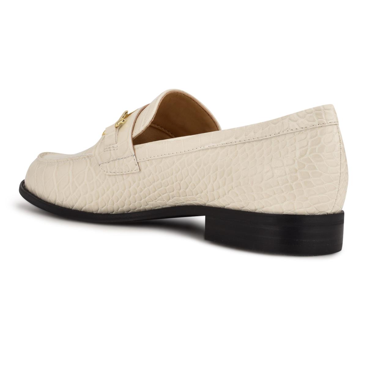 Loafers Nine West Onlyou Slip-On Mujer Beige | 8421VRBDS