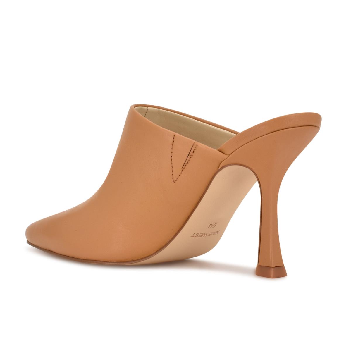 Mulas Nine West Ciao Heel Mujer Beige | 9547FPIWR