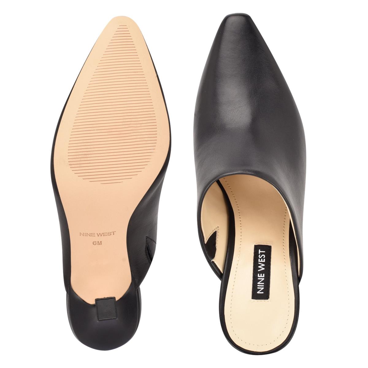 Mulas Nine West Ciao Heel Mujer Negras | 6914SOAYG