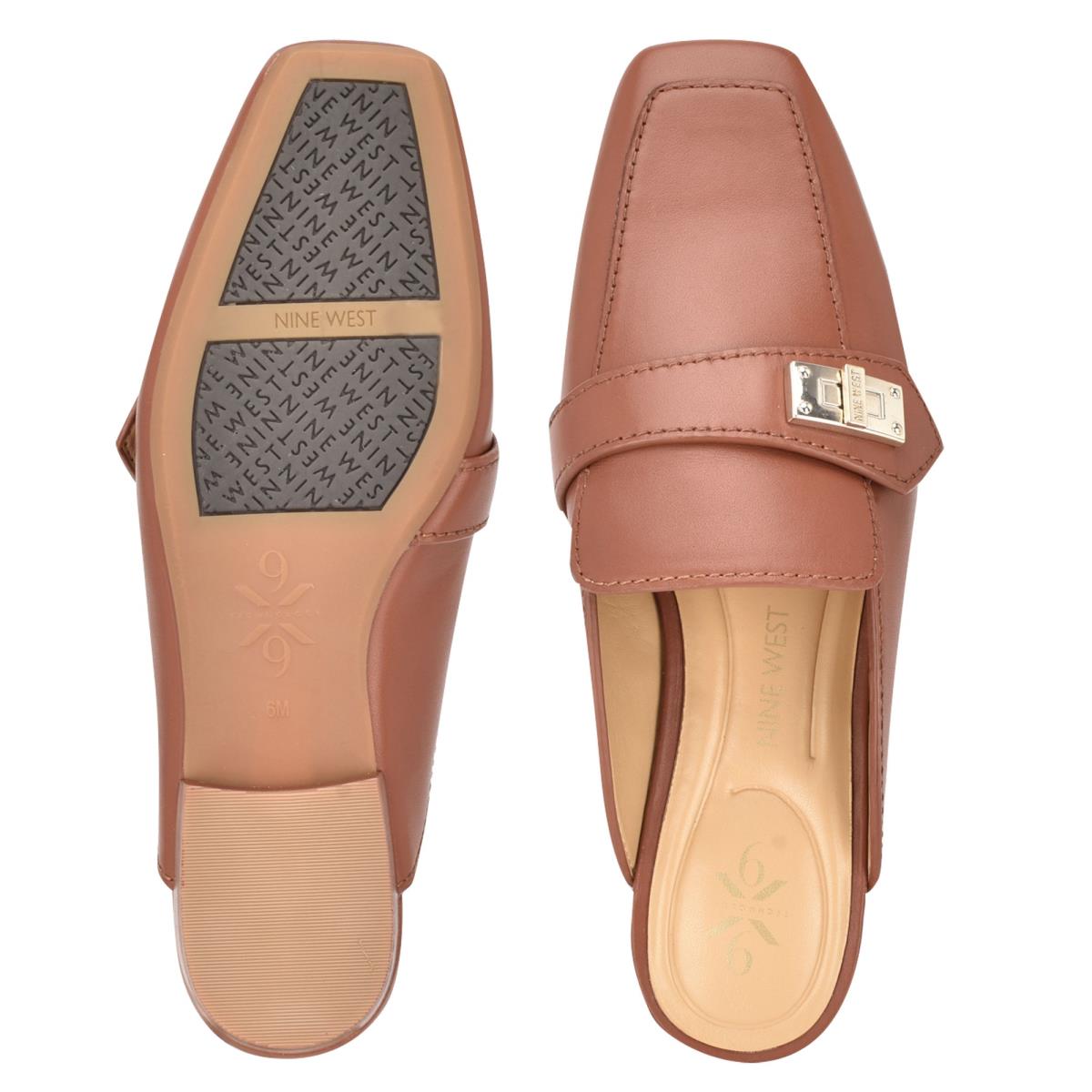 Mulas Nine West Neat 9x9 Loafer Mujer Cafe | 3265PVSHT