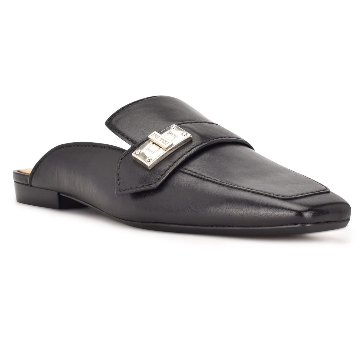 Mulas Nine West Neat 9x9 Loafer Mujer Negras | 9534AJBYZ