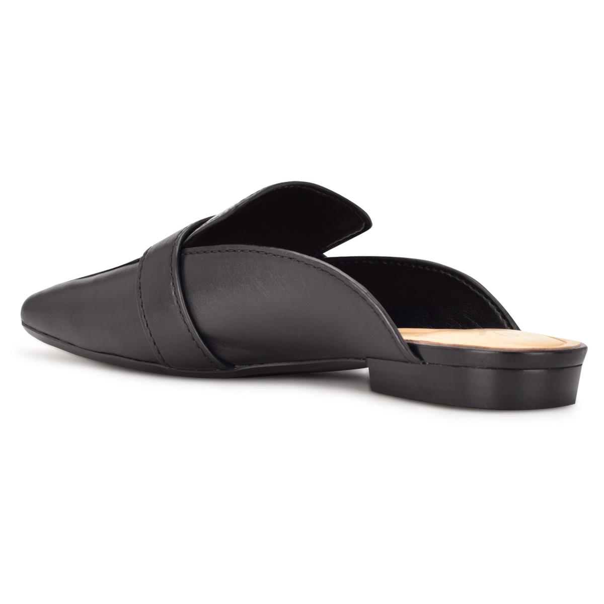 Mulas Nine West Neat 9x9 Loafer Mujer Negras | 9534AJBYZ