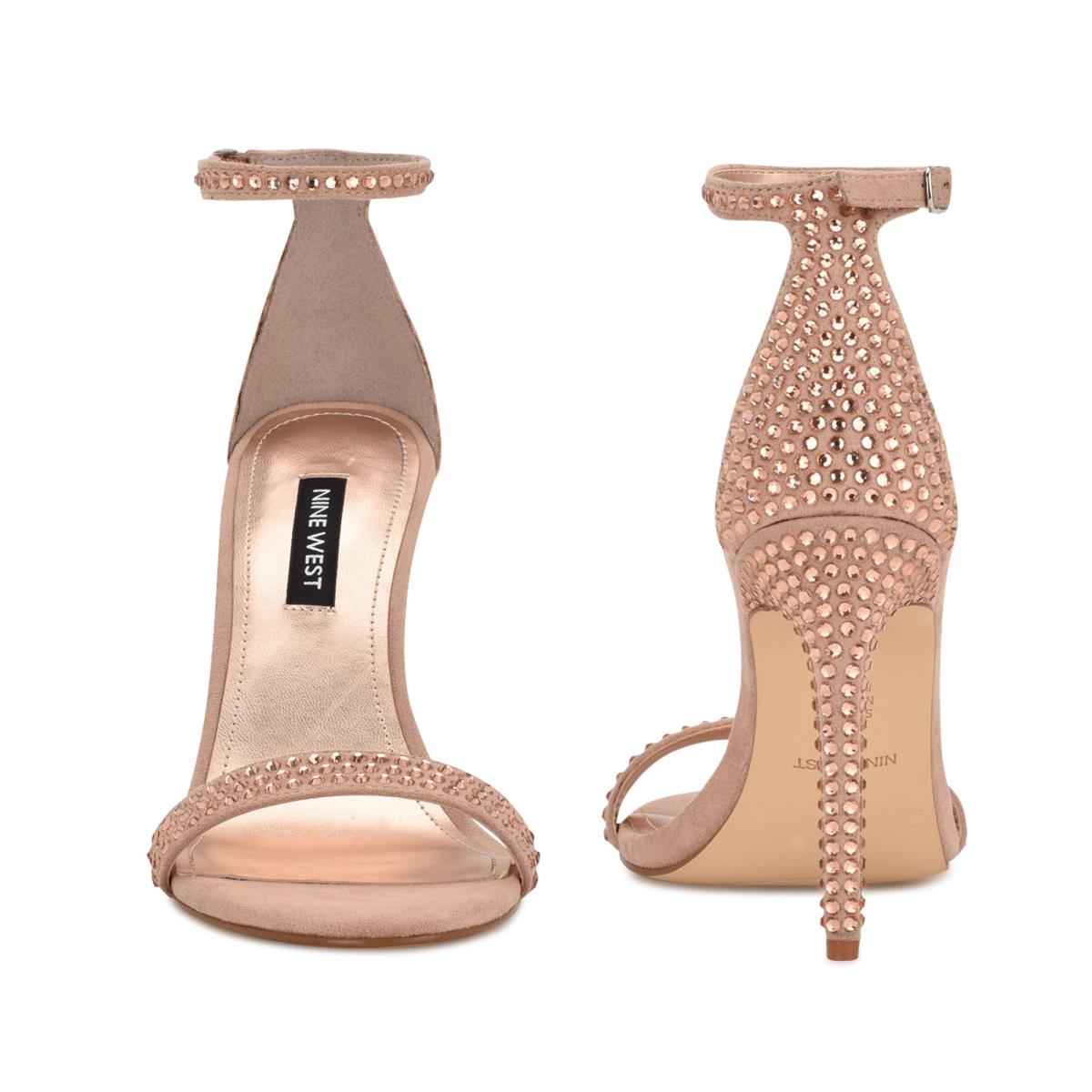 Sandalias Con Tiras Nine West Toria Ankle Mujer Rosas | 7630KZLAG