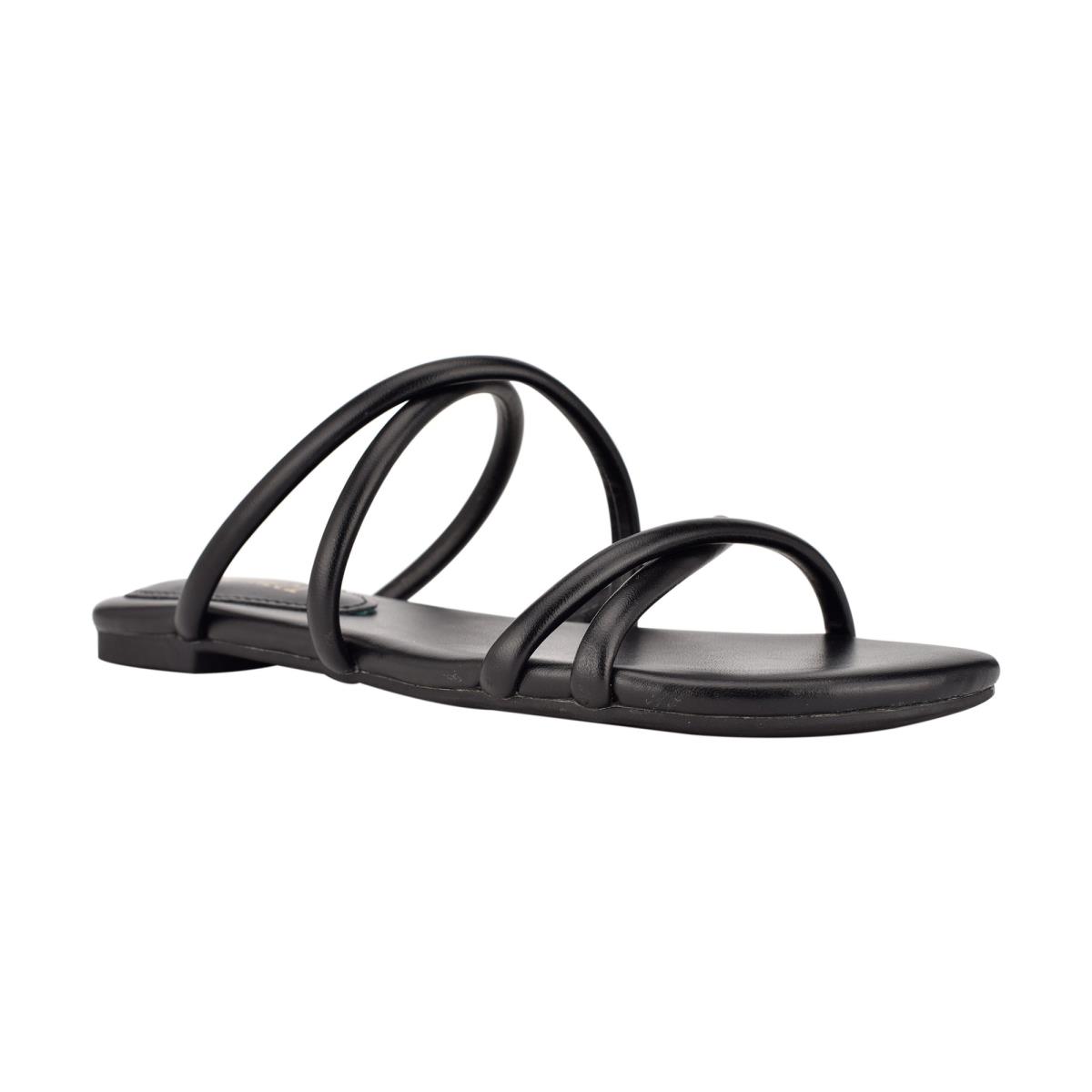 Sandalias Deslizantes Nine West Beva Planos Mujer Negras | 9345LYFMO