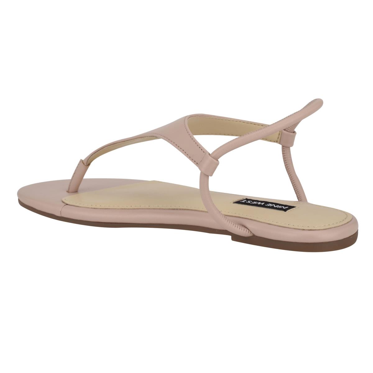 Sandalias Planas Nine West Braydin Stretch Mujer Beige | 2168NYUHB