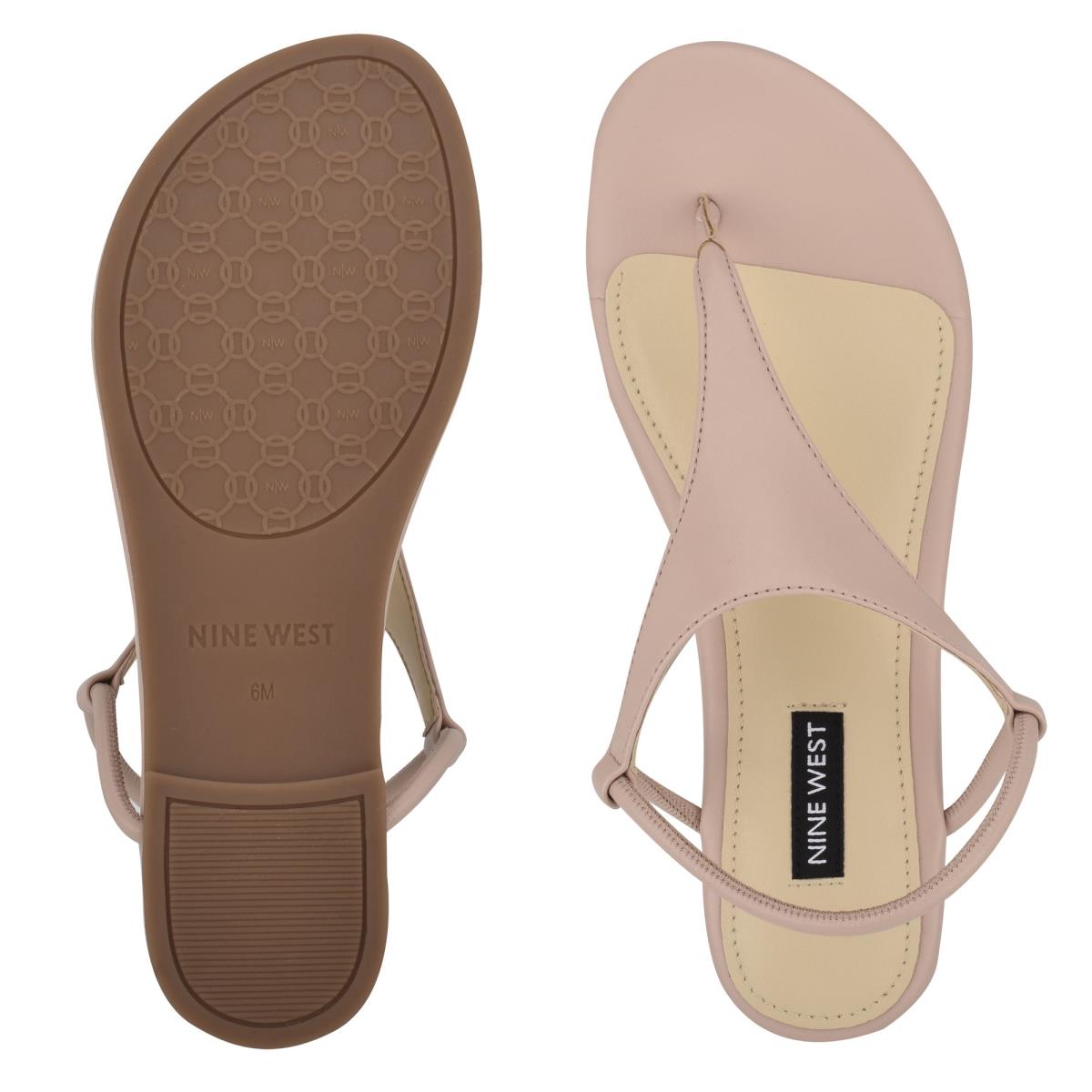 Sandalias Planas Nine West Braydin Stretch Mujer Beige | 2168NYUHB