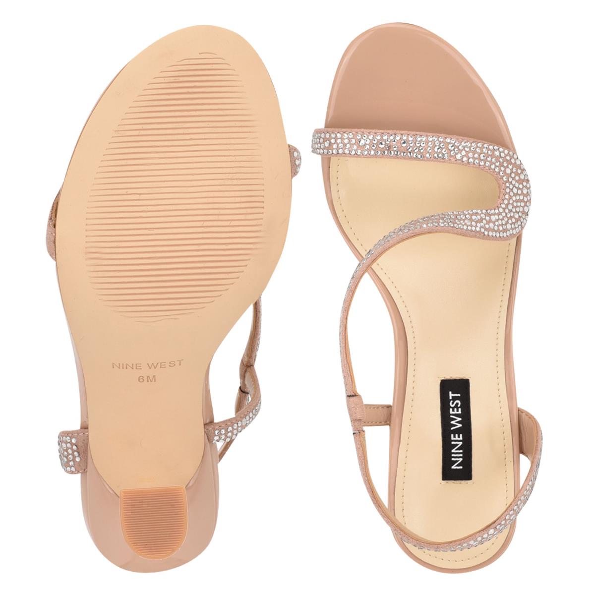 Sandalias Vestir Nine West Immal Mujer Arena | 6701KYCVR