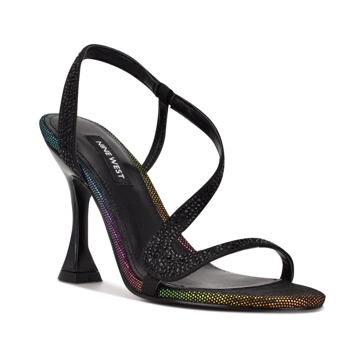 Sandalias Vestir Nine West Immal Mujer Negras | 9724UDFCI