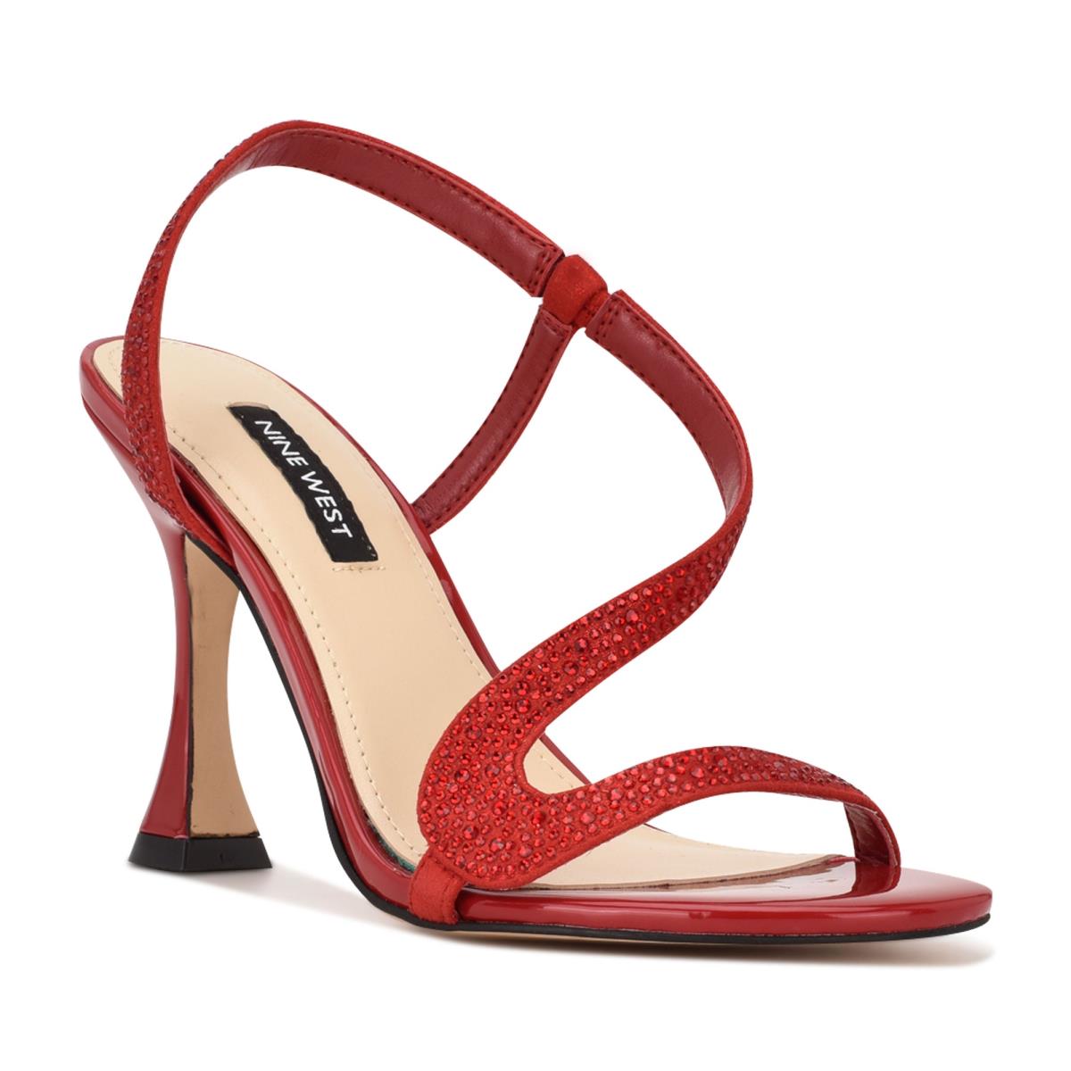 Sandalias Vestir Nine West Immal Mujer Rojas Claro | 8920LZHQK