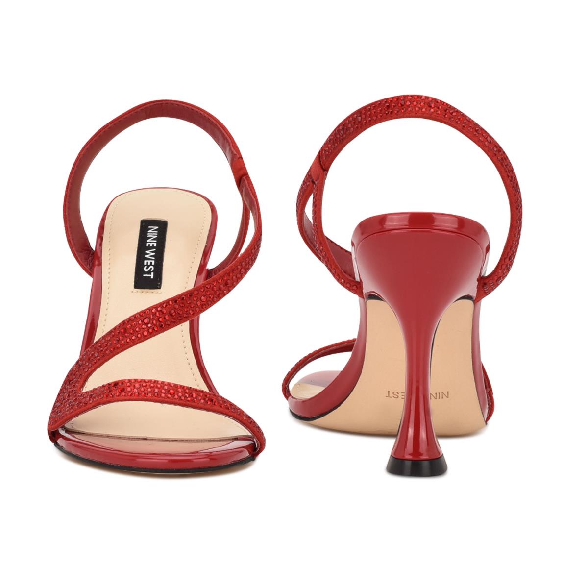 Sandalias Vestir Nine West Immal Mujer Rojas Claro | 8920LZHQK