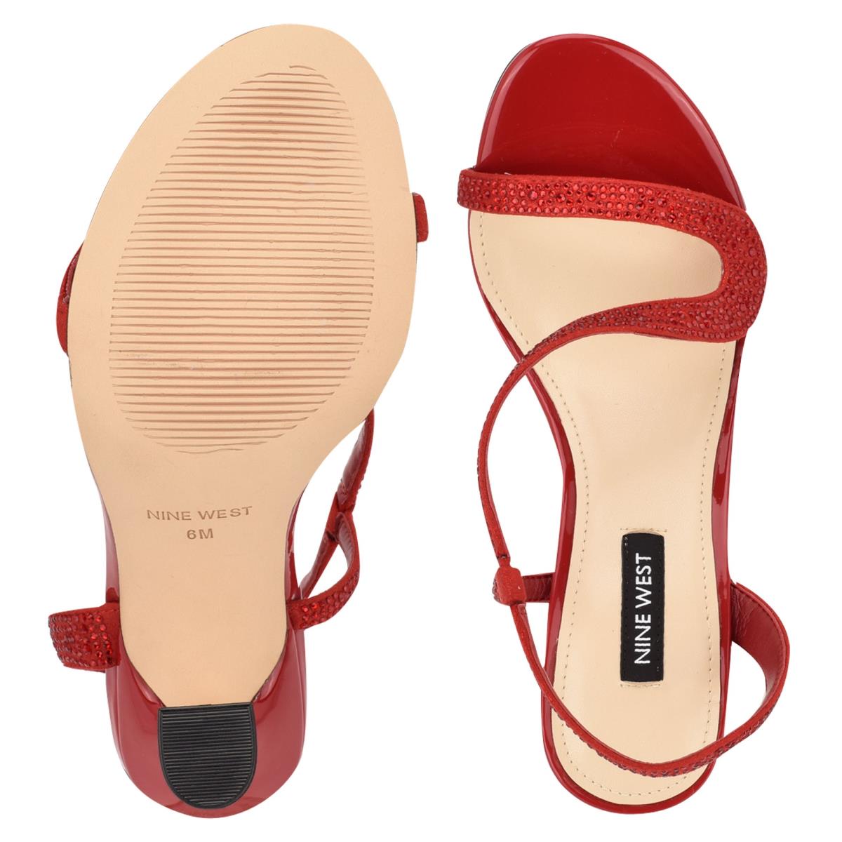 Sandalias Vestir Nine West Immal Mujer Rojas Claro | 8920LZHQK