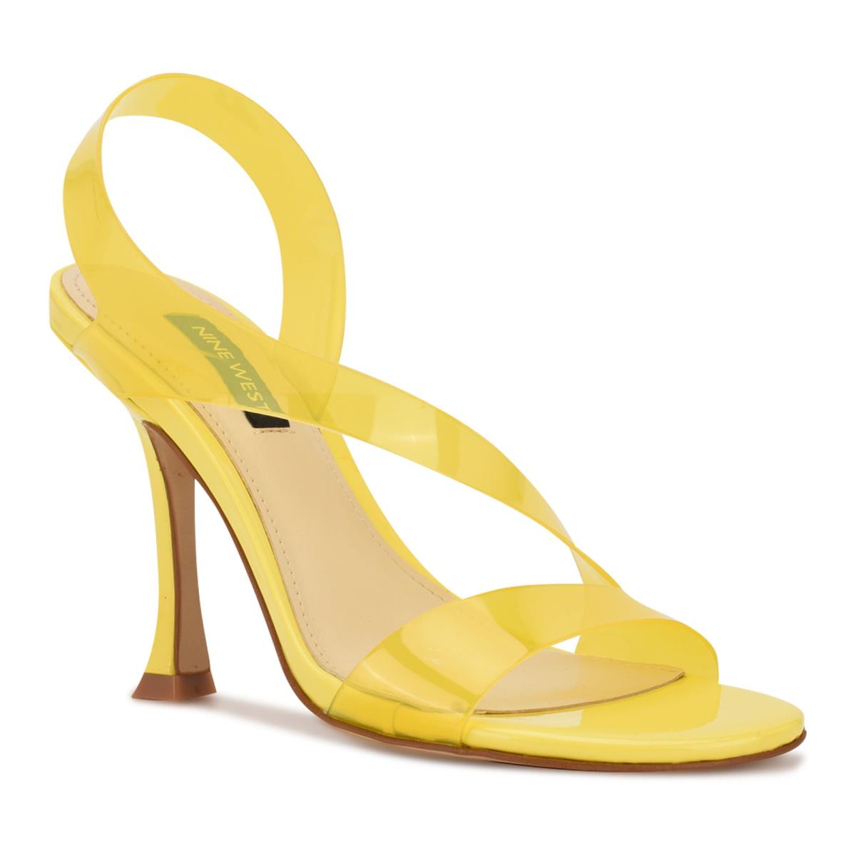 Sandalias Vestir Nine West Irise Mujer Amarillo | 4365ZTHNS