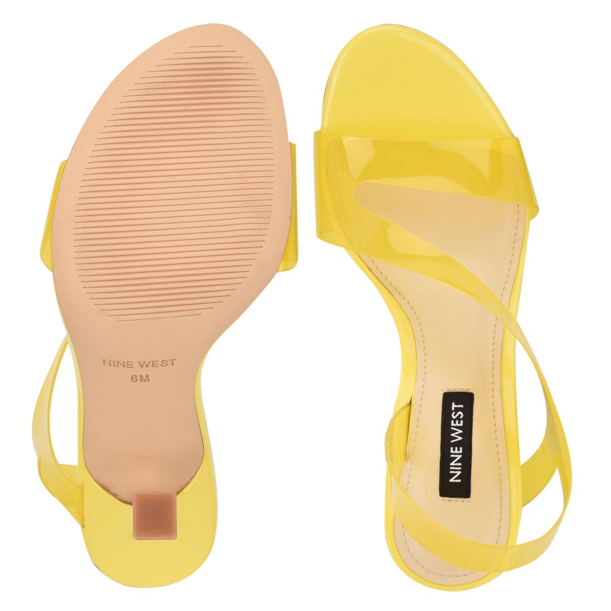 Sandalias Vestir Nine West Irise Mujer Amarillo | 4365ZTHNS