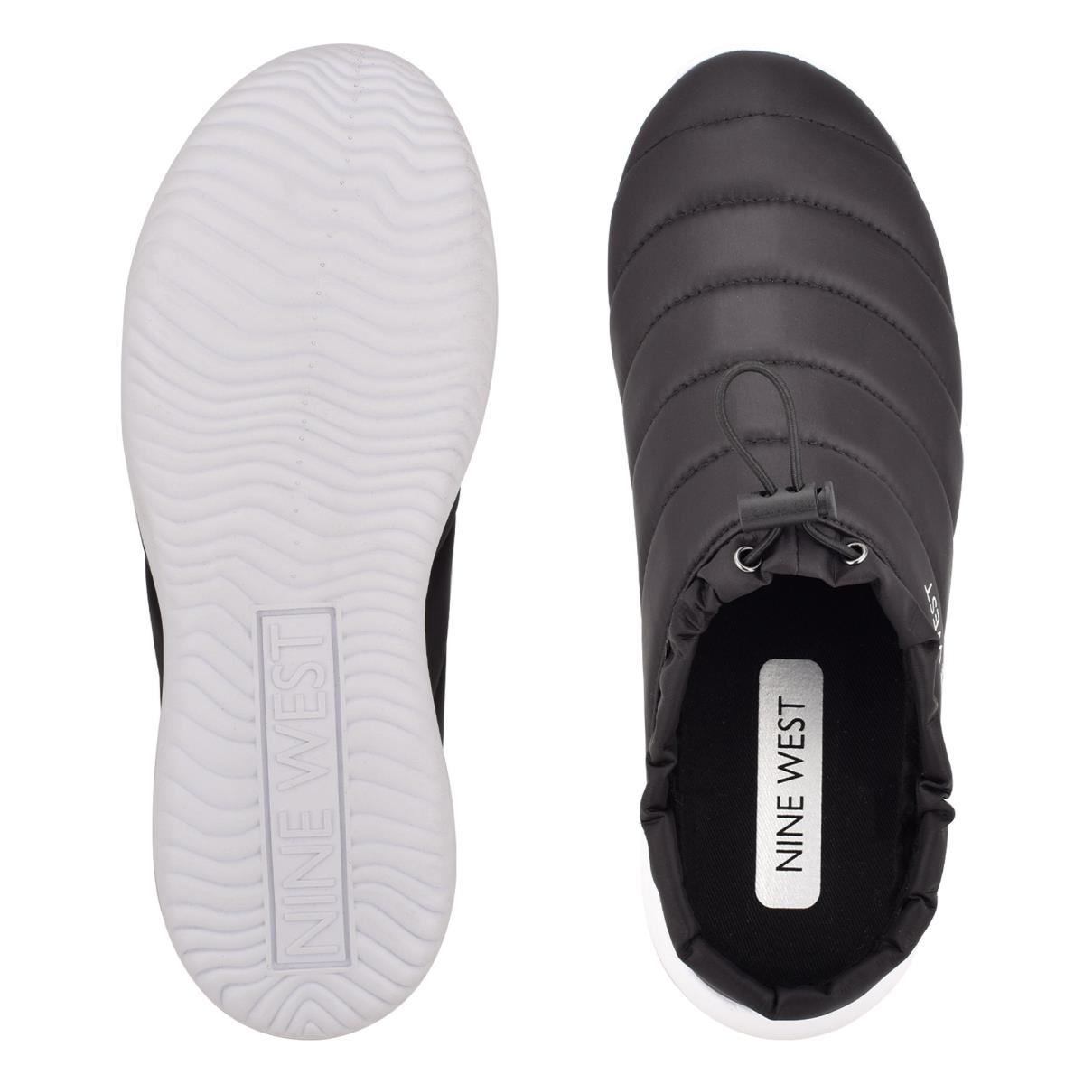 Slip On Sneaker Nine West Echo Mujer Negras | 0725ZPYKJ