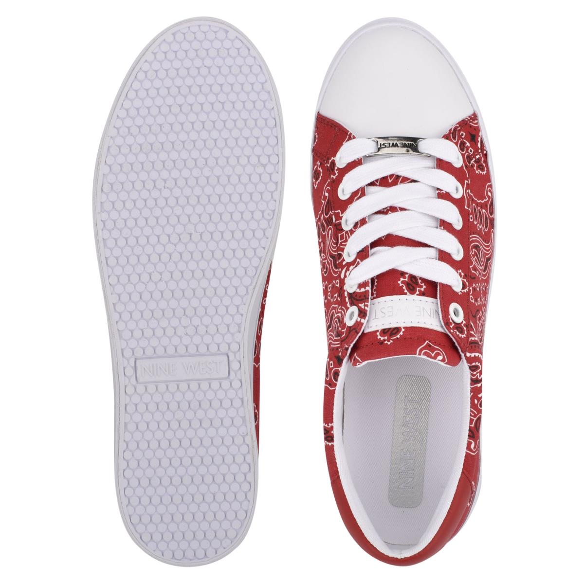 Zapatillas Casuales Nine West Best Mujer Rojas | 7159PWVEF