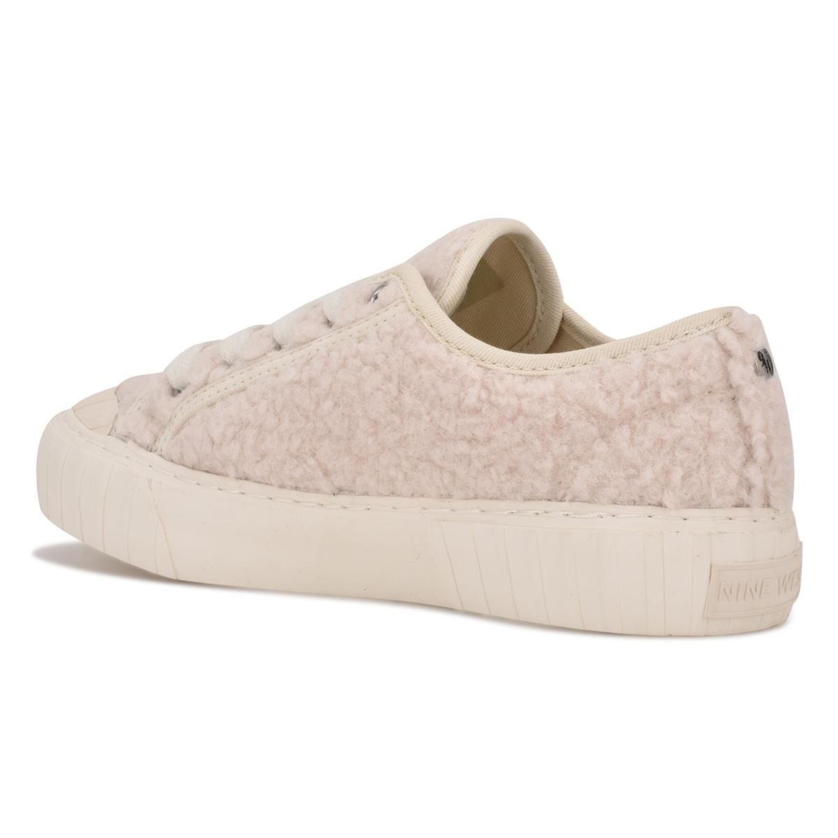 Zapatillas Nine West Hazie Sneakers Mujer Creme | 3478PHLVR