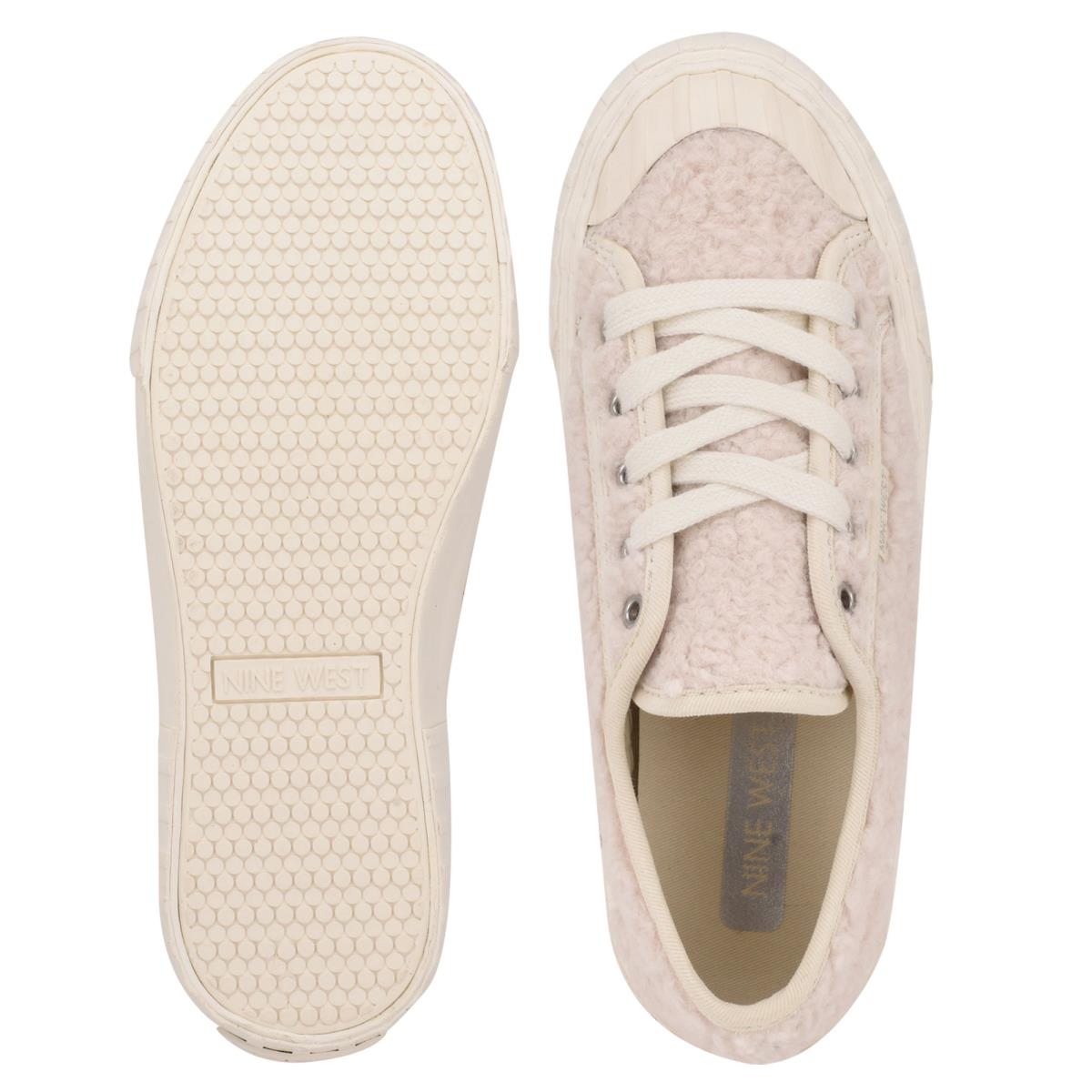 Zapatillas Nine West Hazie Sneakers Mujer Creme | 3478PHLVR