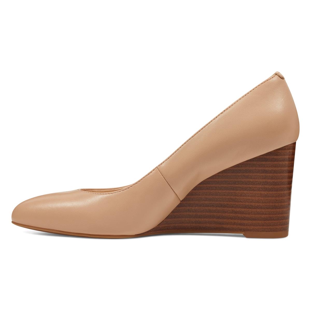 Zapatos Cuña Nine West Jazzin Almond Puntera Mujer Beige | 4693KBLOP