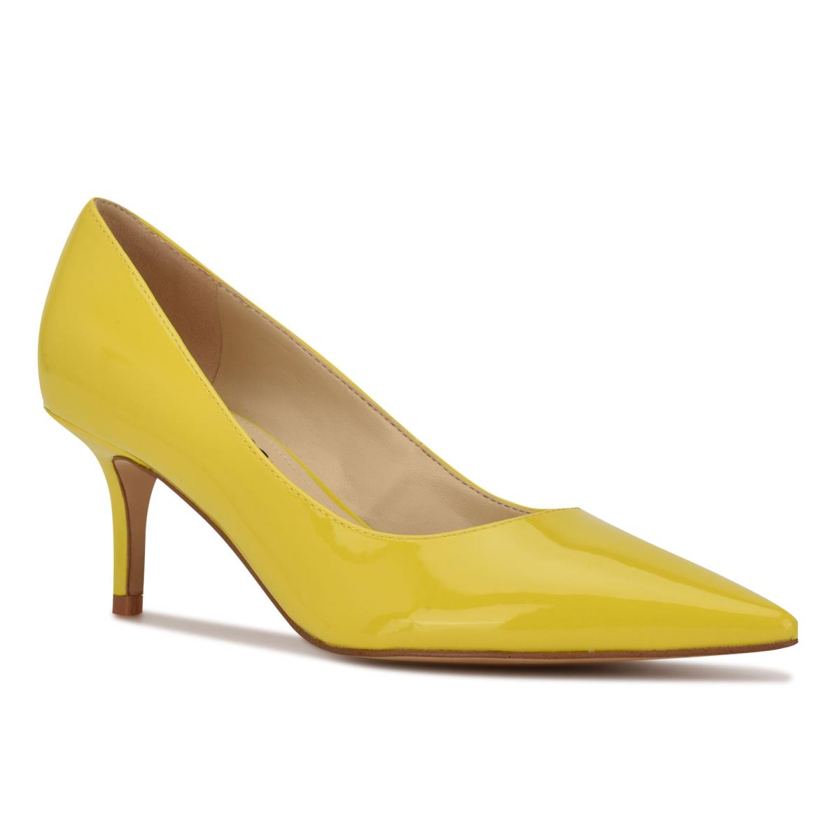 Zapatos De Salon Nine West Arlene Pointy Puntera Mujer Amarillo | 2675ZJHOL