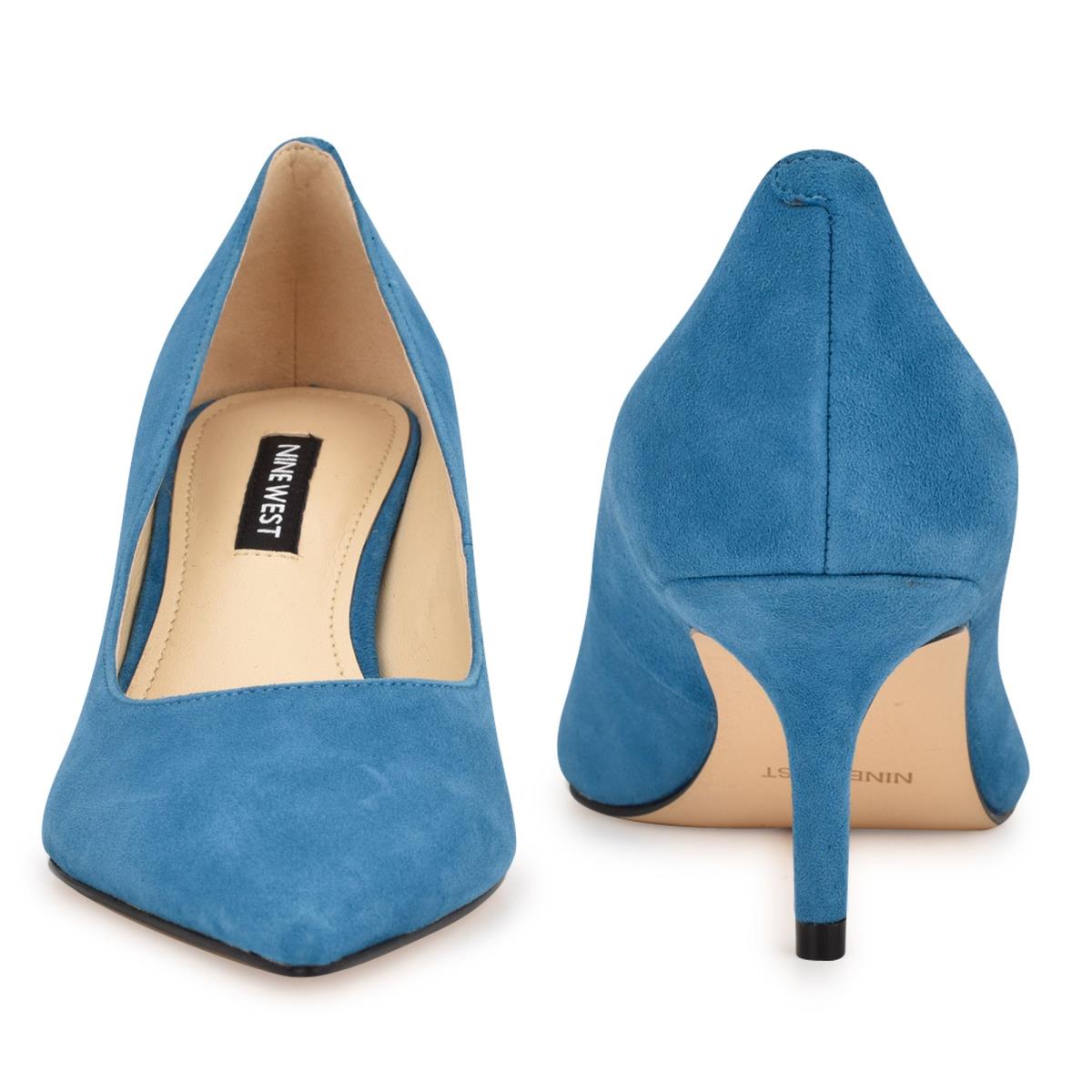 Zapatos De Salon Nine West Arlene Pointy Puntera Mujer Turquesa | 3158CRTKV