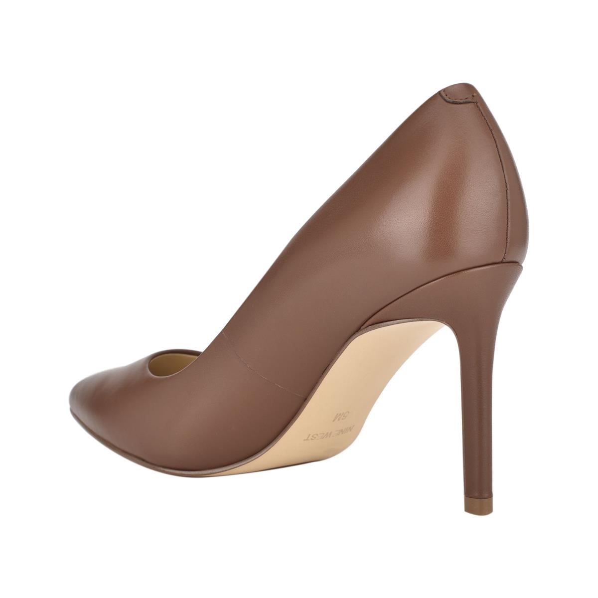 Zapatos De Salon Nine West Ezra Pointy Puntera Mujer Marrones | 2408SHCWM