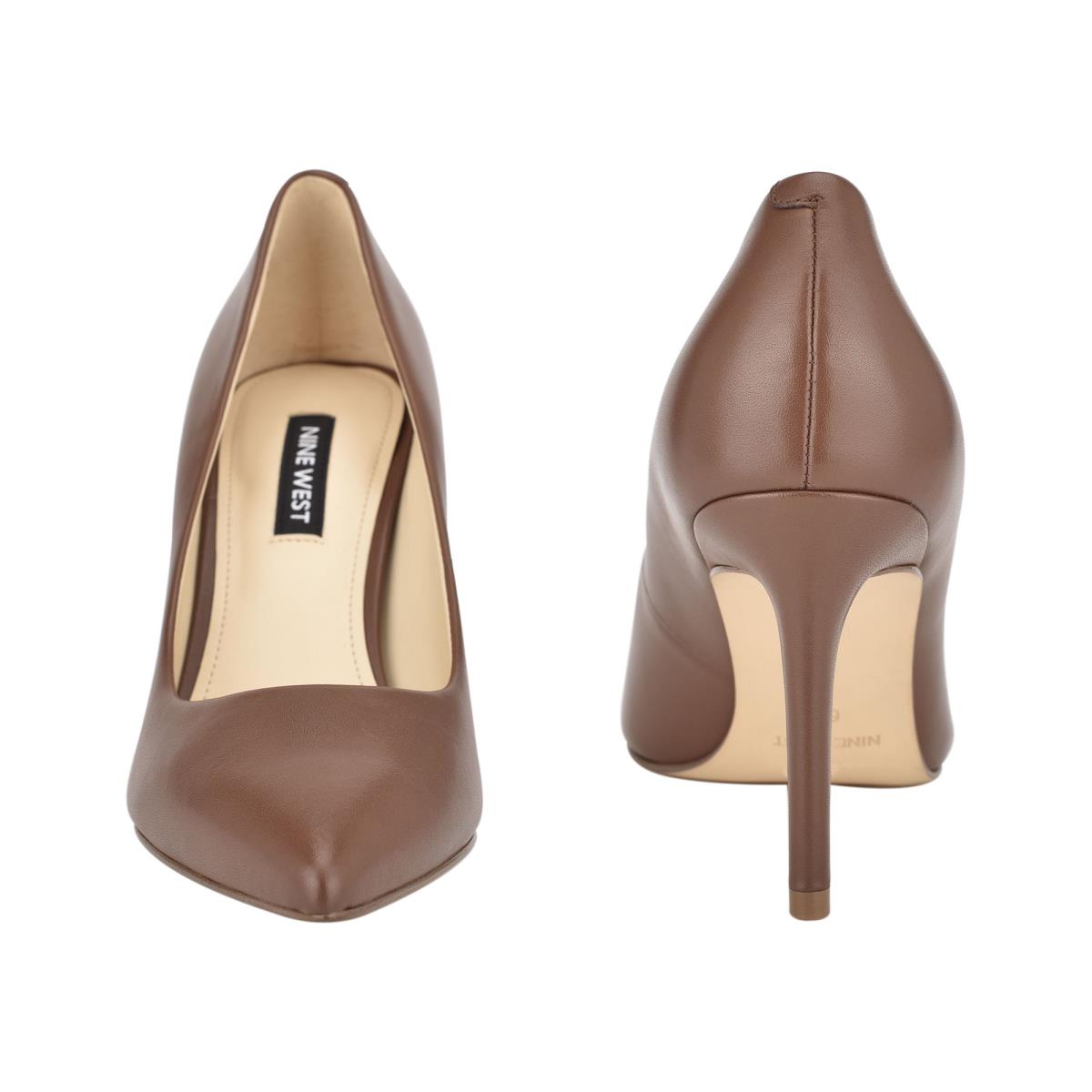 Zapatos De Salon Nine West Ezra Pointy Puntera Mujer Marrones | 2408SHCWM