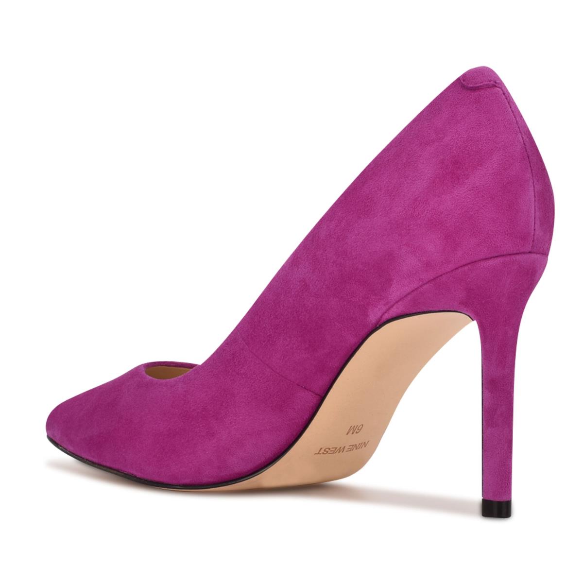 Zapatos De Salon Nine West Ezra Pointy Puntera Mujer Moradas | 7610VIBLU