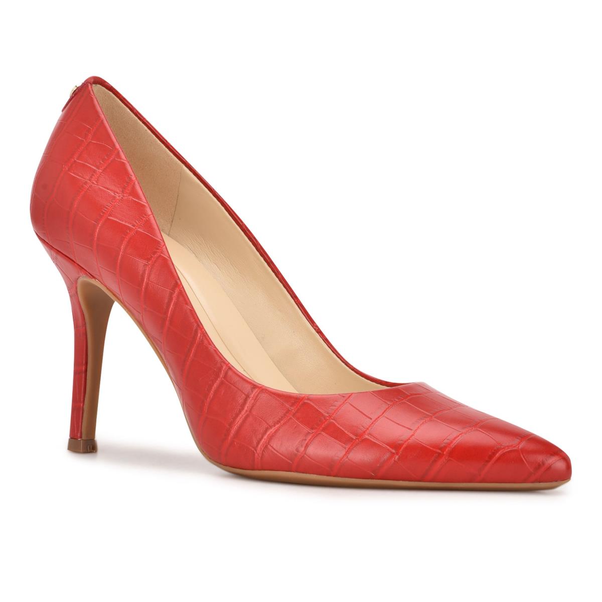 Zapatos De Salon Nine West Fifth 9x9 Pointy Puntera Mujer Rojas | 1865NXPST