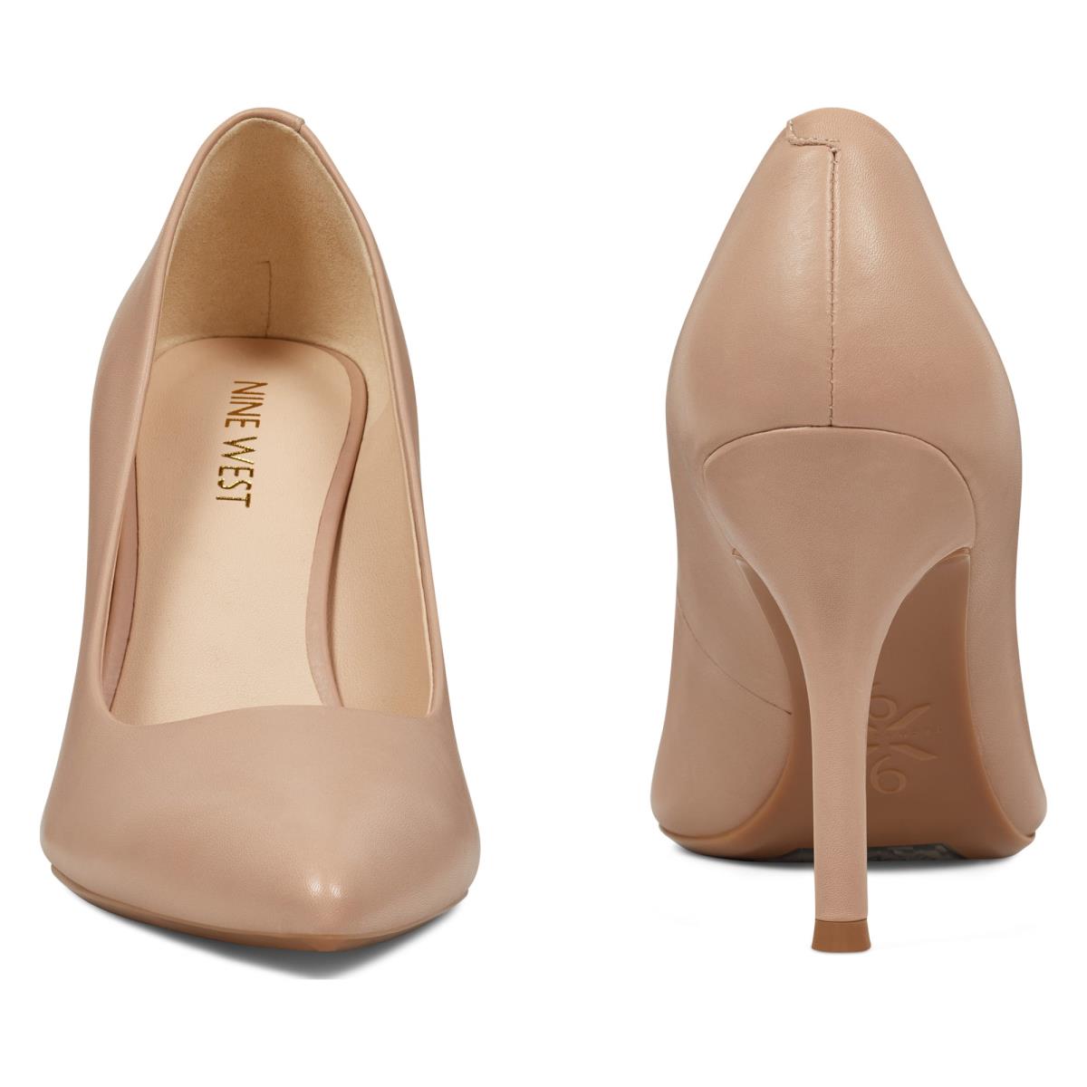 Zapatos De Salon Nine West Fifth 9x9 Pointy Puntera Mujer Beige | 7046GCDAP