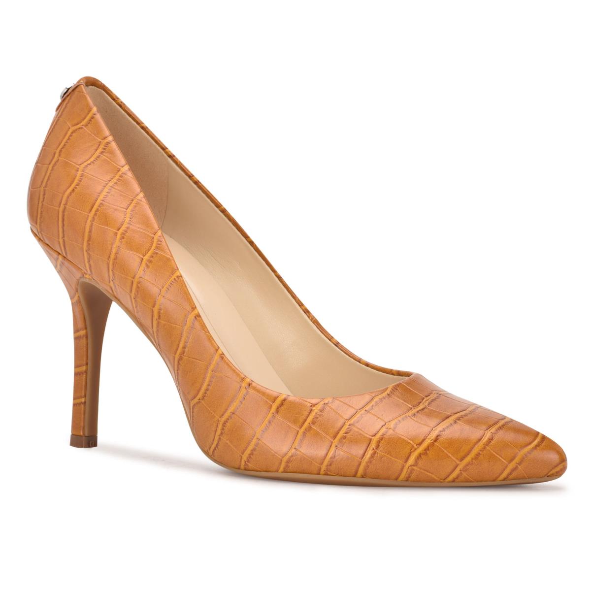 Zapatos De Salon Nine West Fifth 9x9 Pointy Puntera Mujer Moutarde | 7650NUKCS