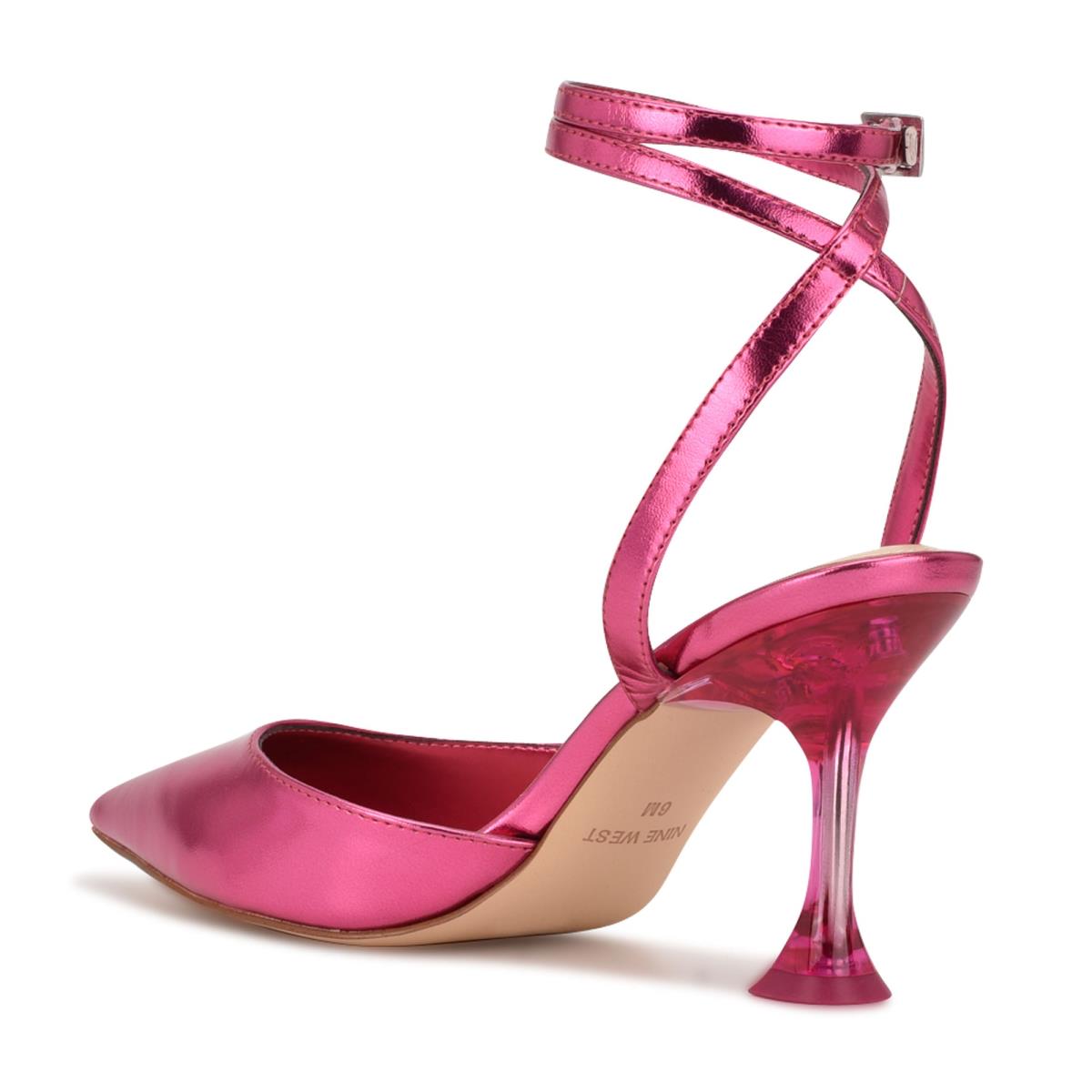 Zapatos De Salon Nine West Harlowe Ankle Correa Mujer Rosas | 4289LWGBS