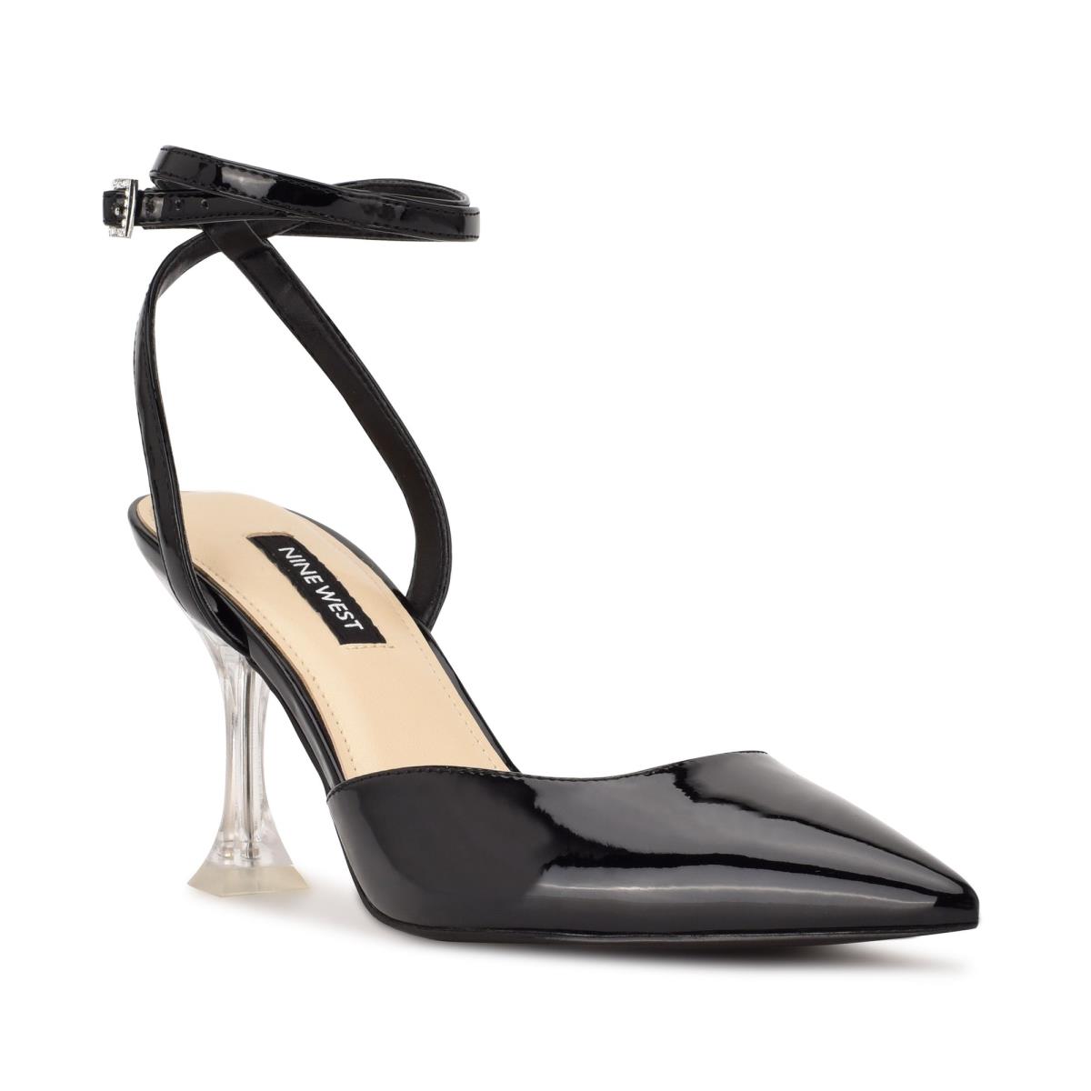 Zapatos De Salon Nine West Harlowe Ankle Correa Mujer Negras | 6475XZSUF