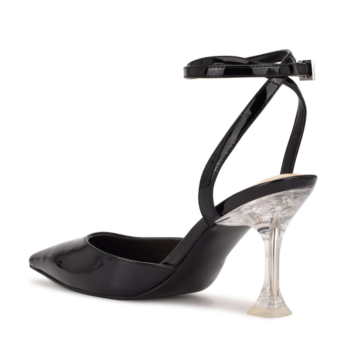 Zapatos De Salon Nine West Harlowe Ankle Correa Mujer Negras | 6475XZSUF