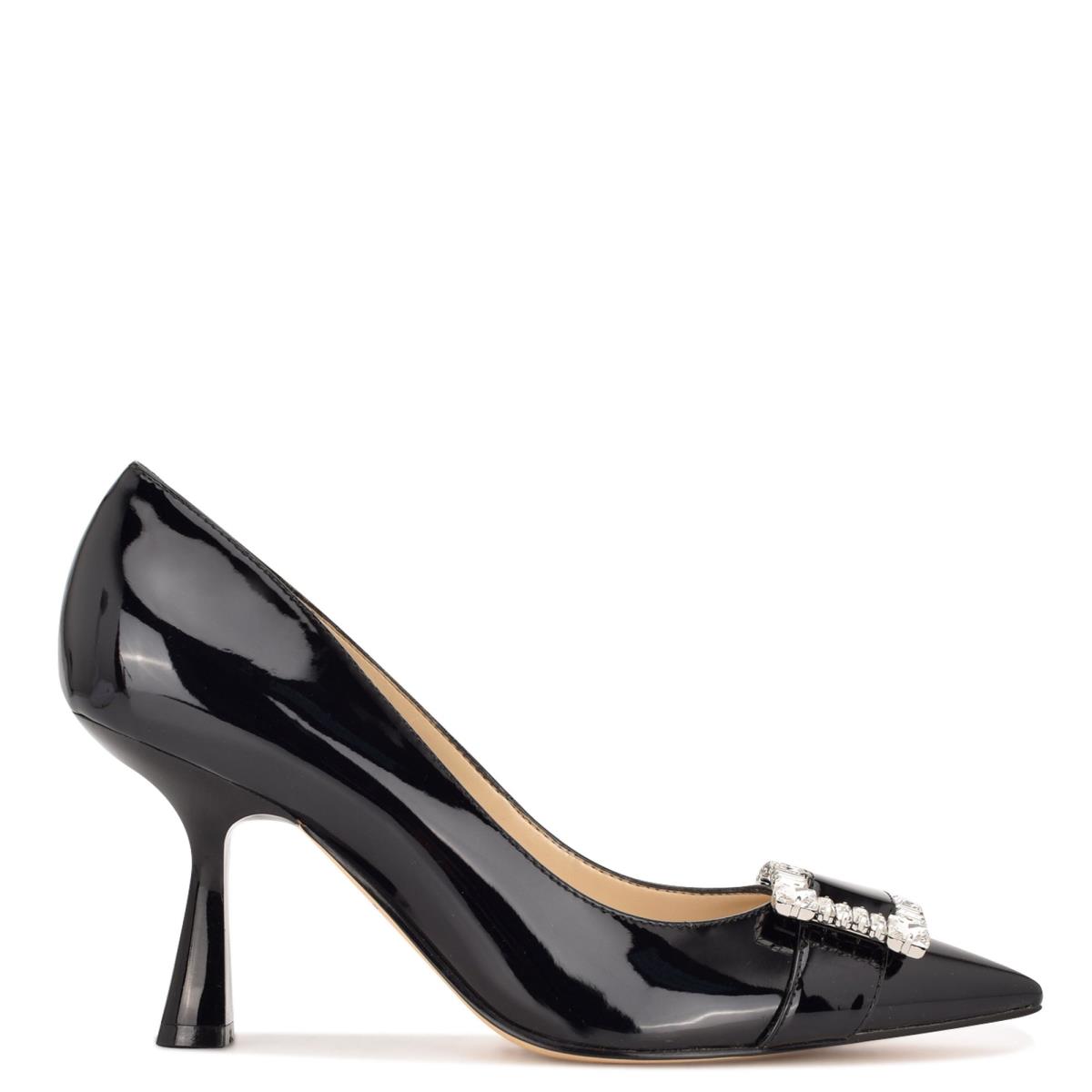 Zapatos De Salon Nine West Helyn Pointy Puntera Mujer Negras | 5069MCINP