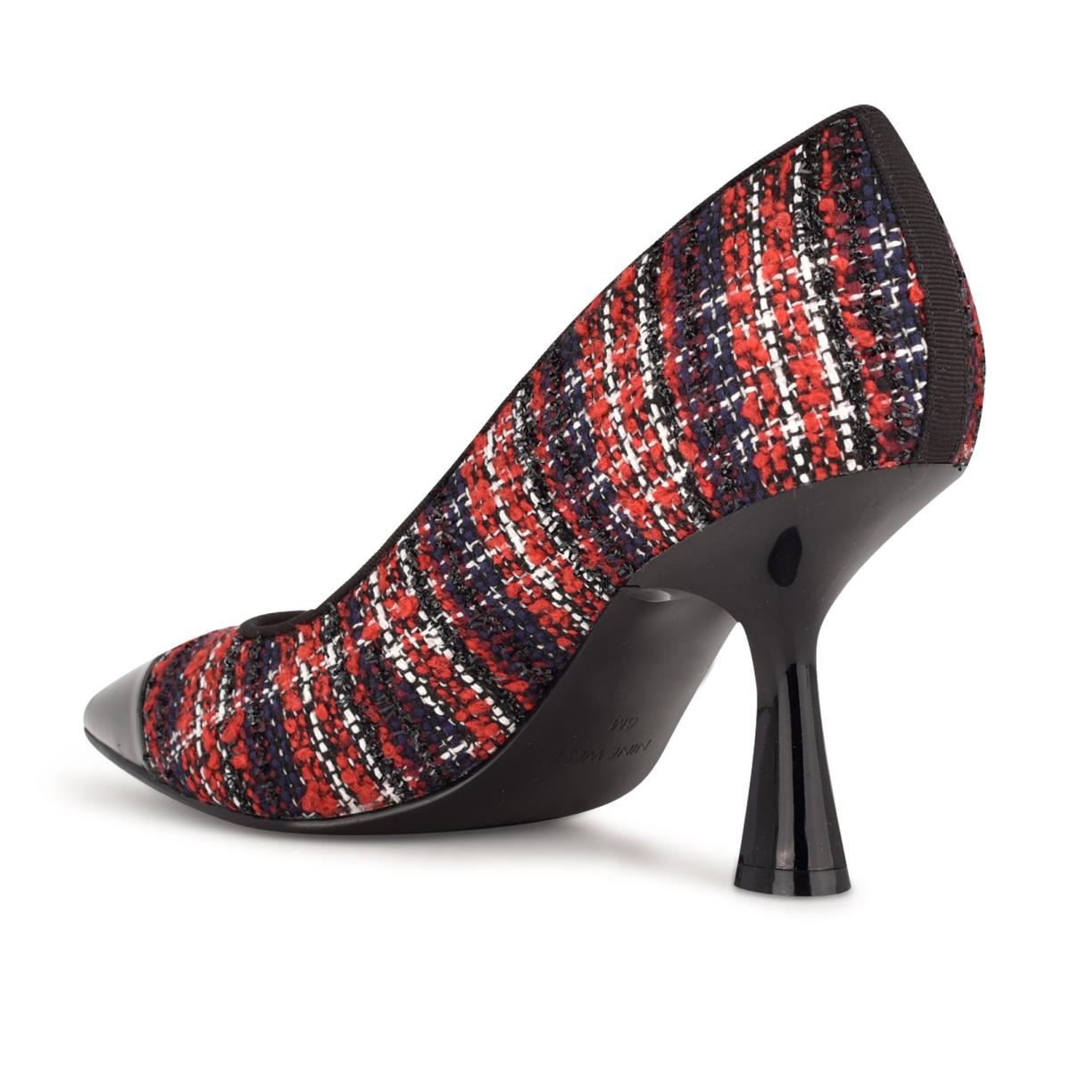 Zapatos De Salon Nine West Hippa Pointy Puntera Mujer Rojas | 9075COANP