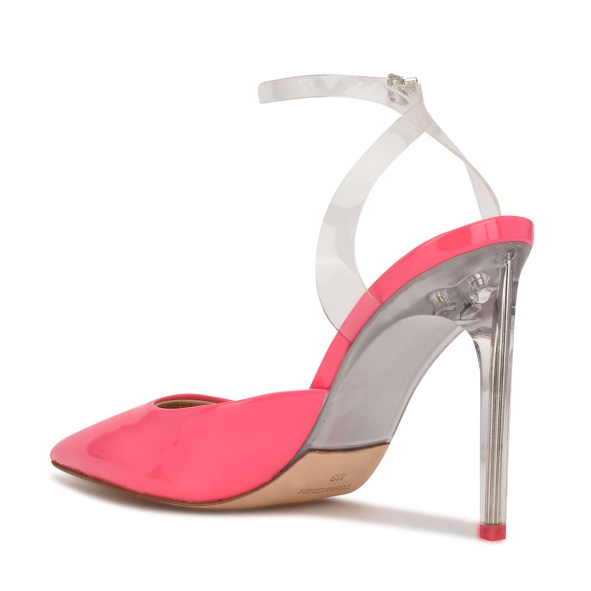 Zapatos De Salon Nine West Sparkea Ankle Correa Mujer Rosas | 7834ELHAO