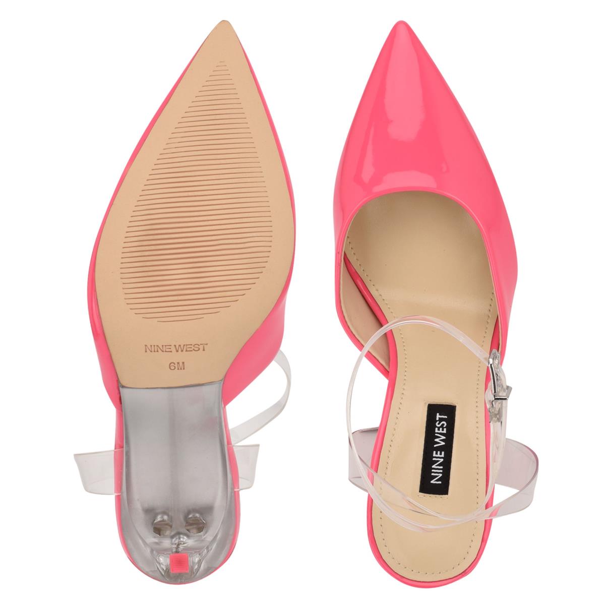 Zapatos De Salon Nine West Sparkea Ankle Correa Mujer Rosas | 7834ELHAO