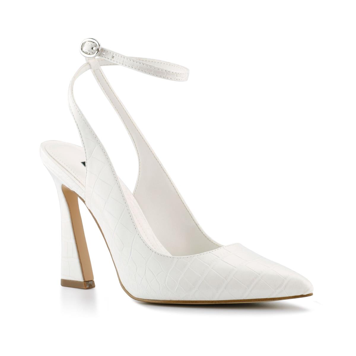 Zapatos De Salon Nine West Tabita Ankle Correa Vestido Mujer Beige | 0375MGDWN