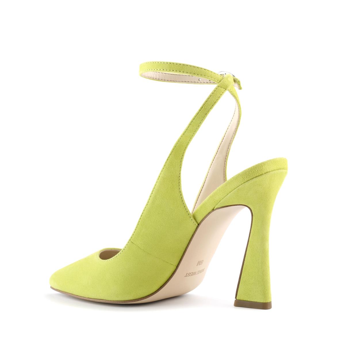 Zapatos De Salon Nine West Tabita Ankle Correa Vestido Mujer Amarillo | 8921TMXEB