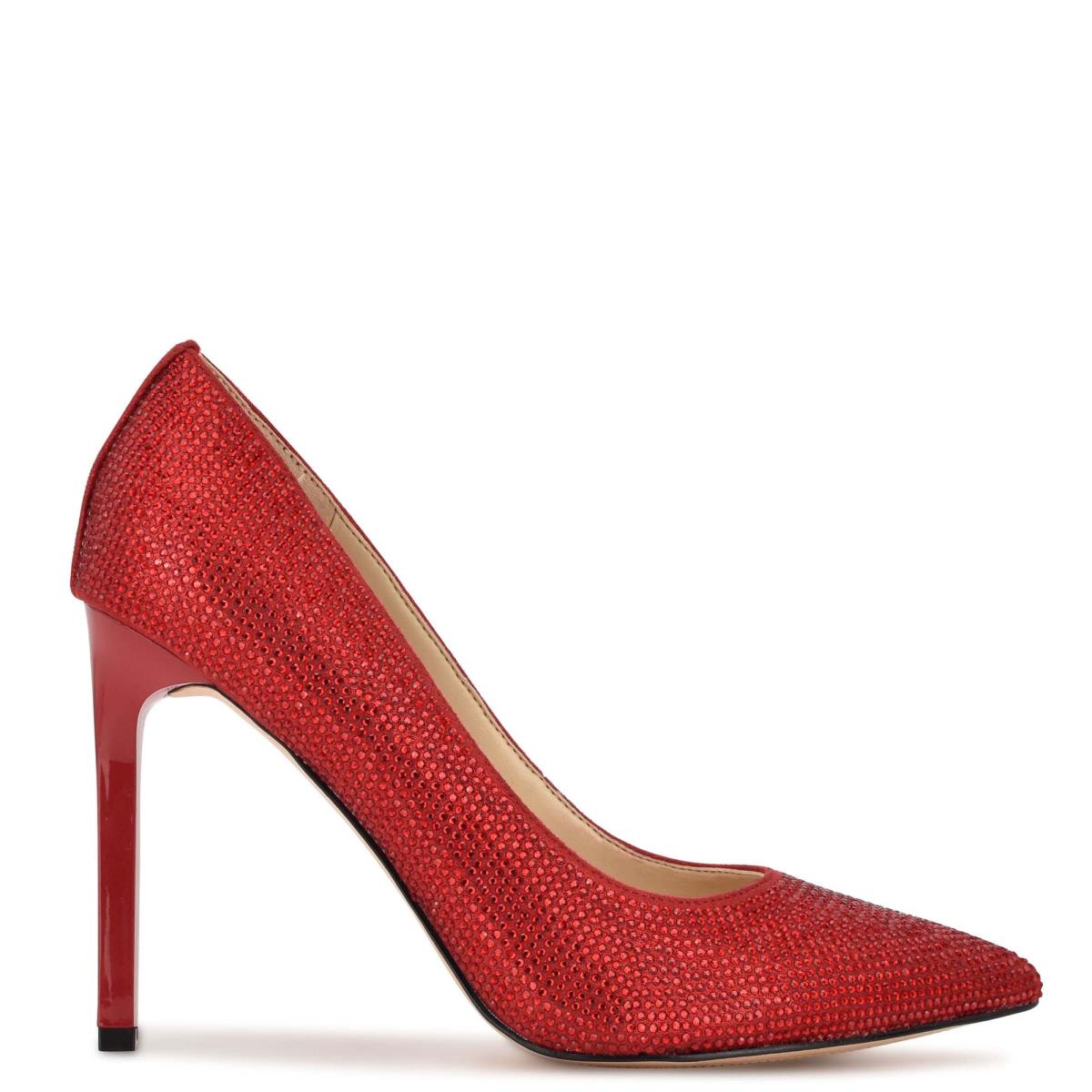 Zapatos De Salon Nine West Tatiah Vestido Mujer Rojas | 6578MXDFI