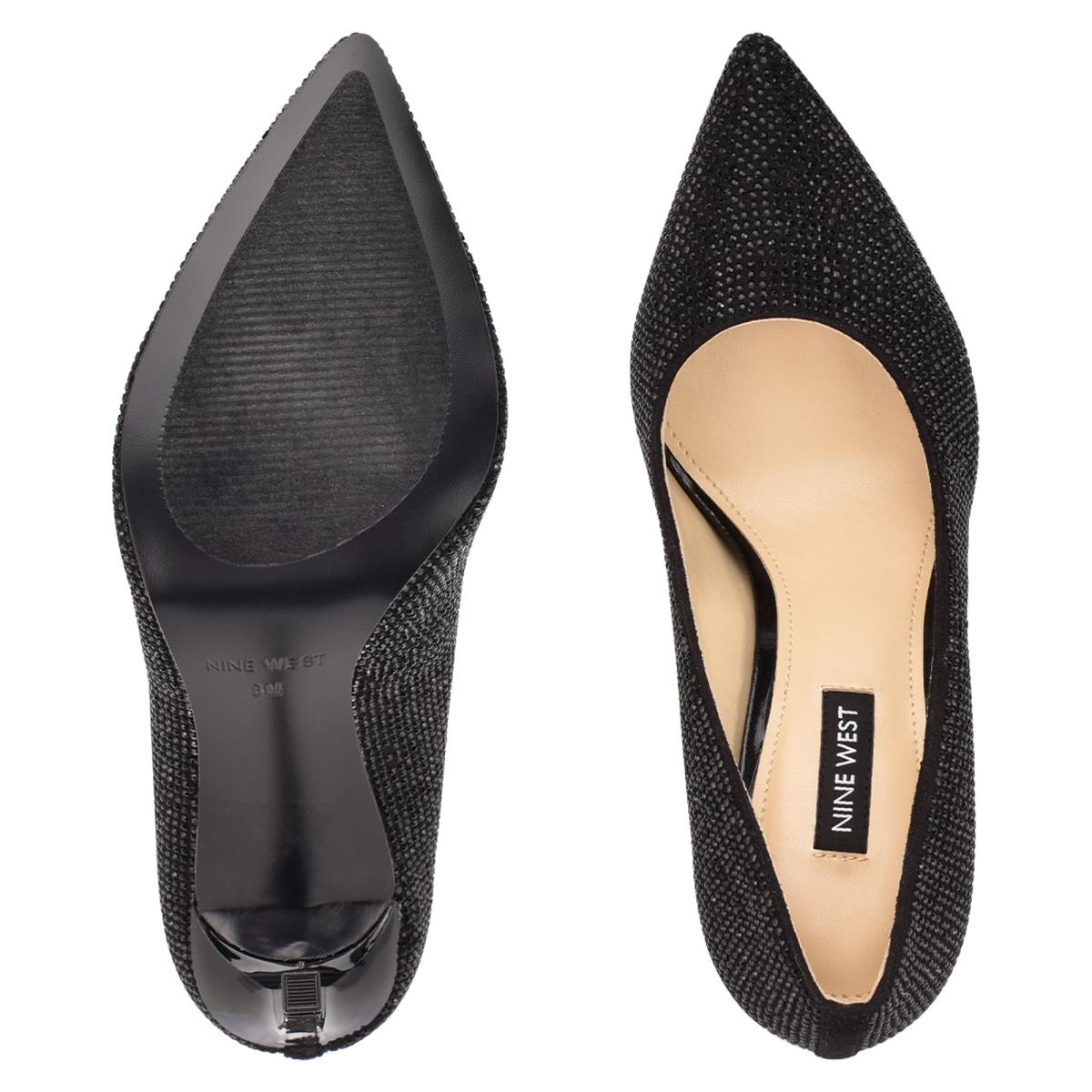 Zapatos De Salon Nine West Tatiah Vestido Mujer Negras | 9081VZPMQ