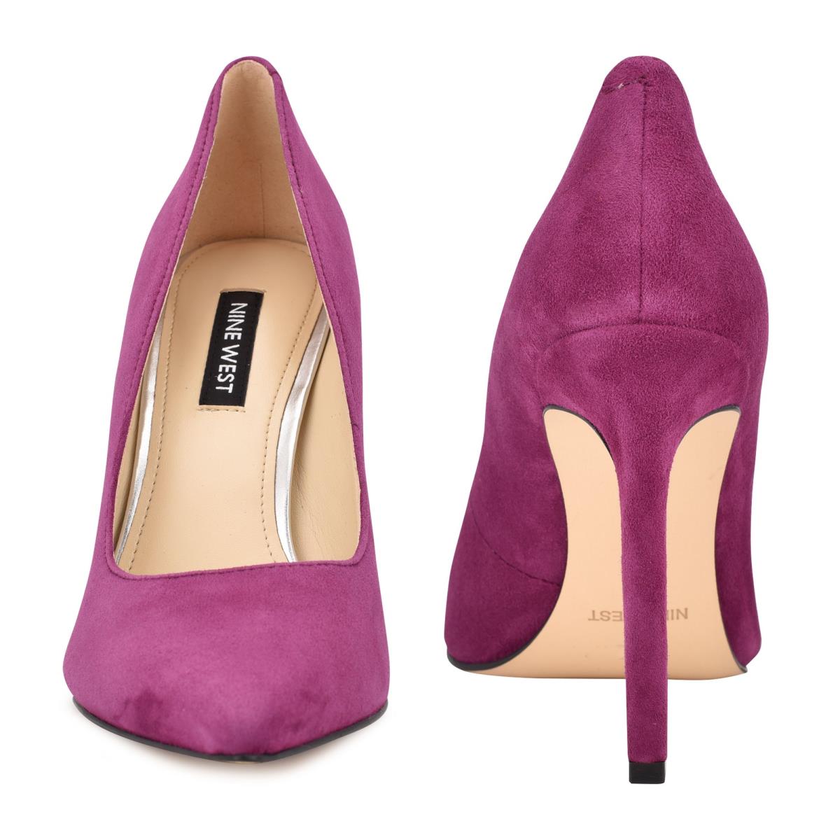 Zapatos De Salon Nine West Tatiana Pointy Puntera Mujer Moradas | 1092CLSRV