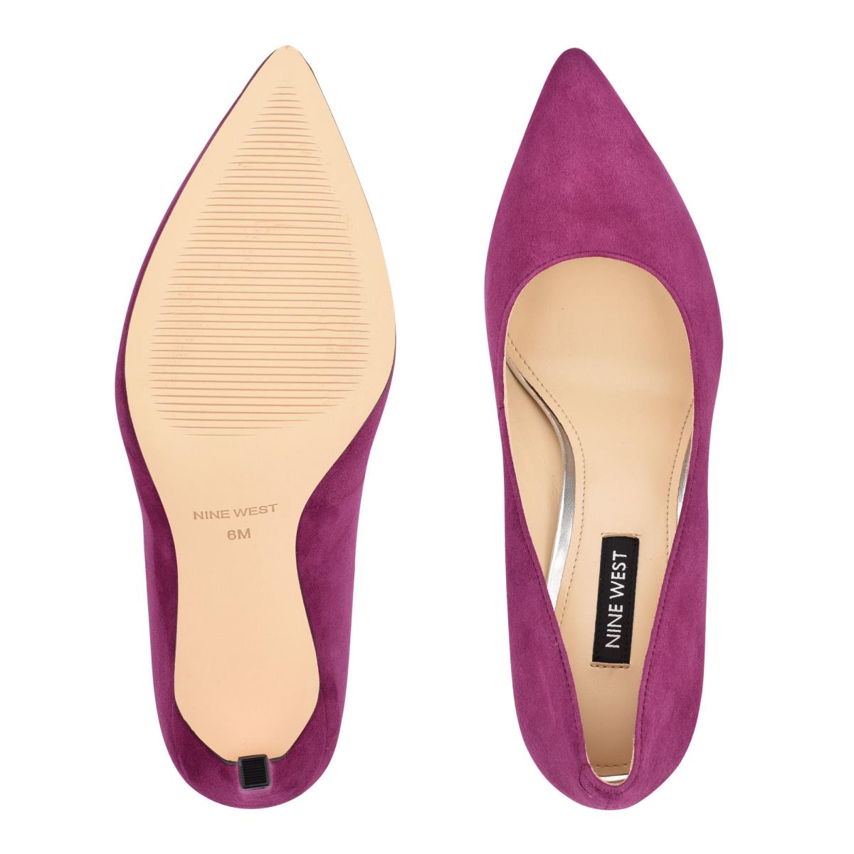 Zapatos De Salon Nine West Tatiana Pointy Puntera Mujer Moradas | 1092CLSRV