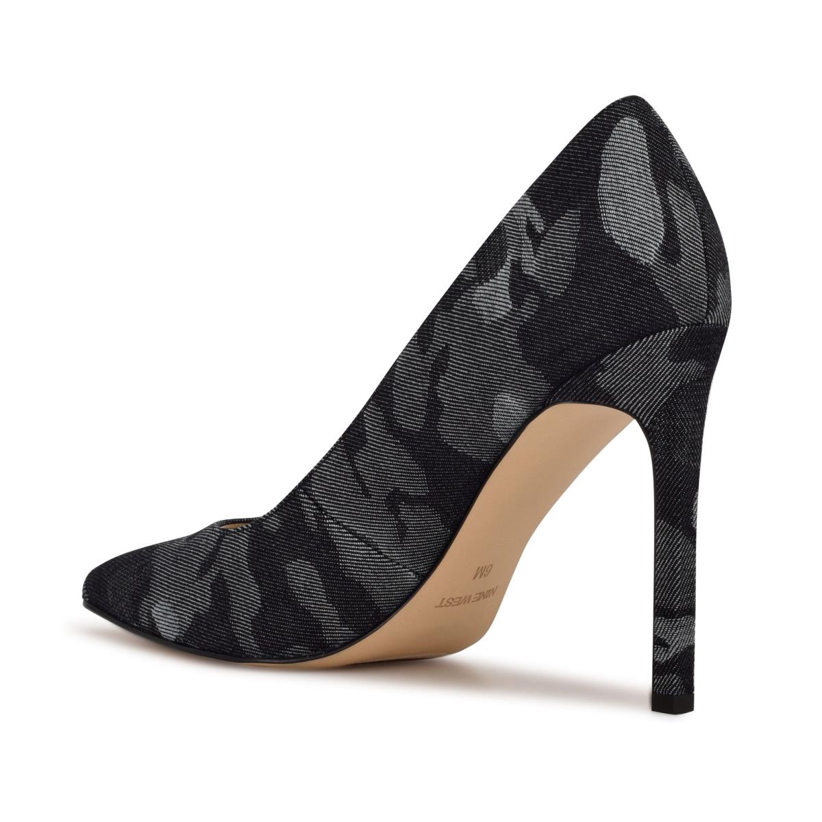 Zapatos De Salon Nine West Tatiana Pointy Puntera Mujer Azules Camuflaje | 1623QBWMJ