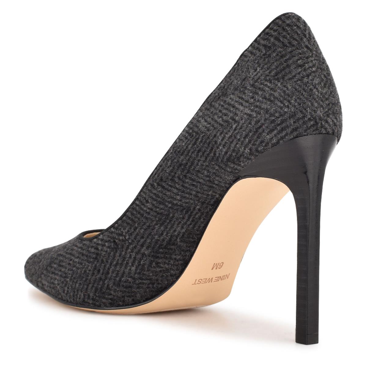 Zapatos De Salon Nine West Tatiana Pointy Puntera Mujer Gris Oscuro | 1740OYCQM