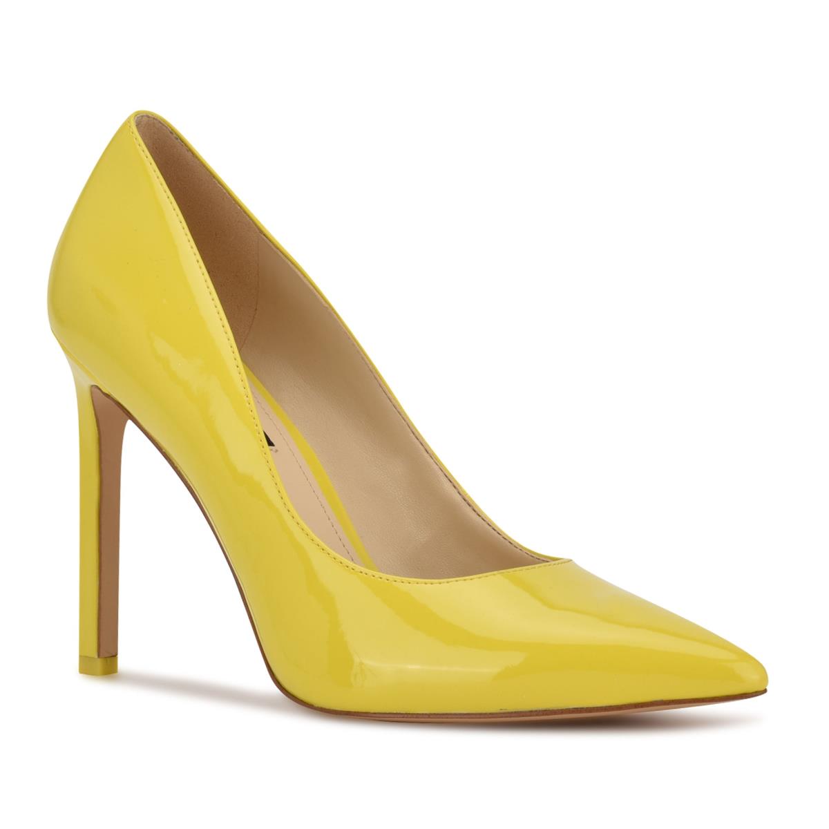 Zapatos De Salon Nine West Tatiana Pointy Puntera Mujer Amarillo | 3250TWDCM