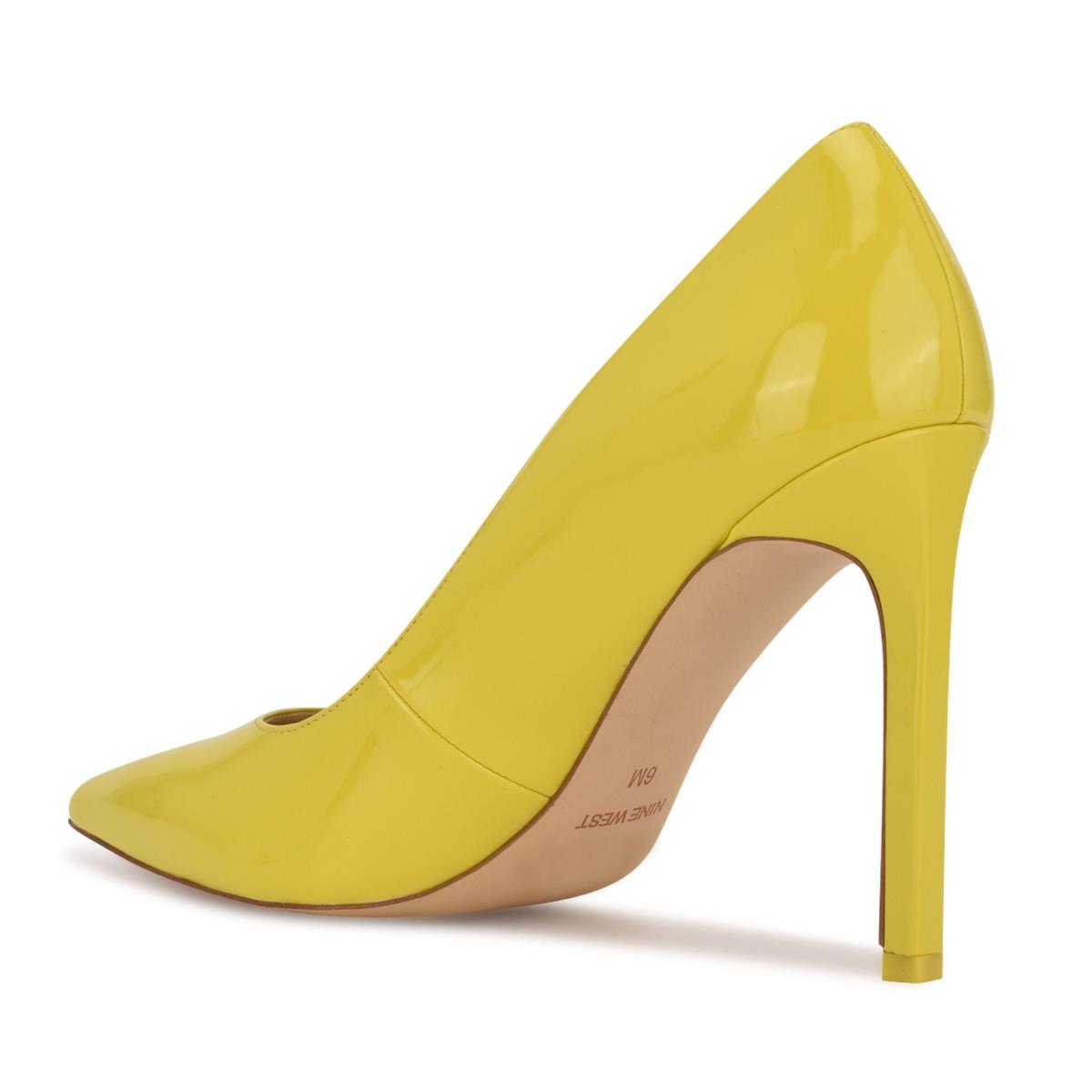 Zapatos De Salon Nine West Tatiana Pointy Puntera Mujer Amarillo | 3250TWDCM