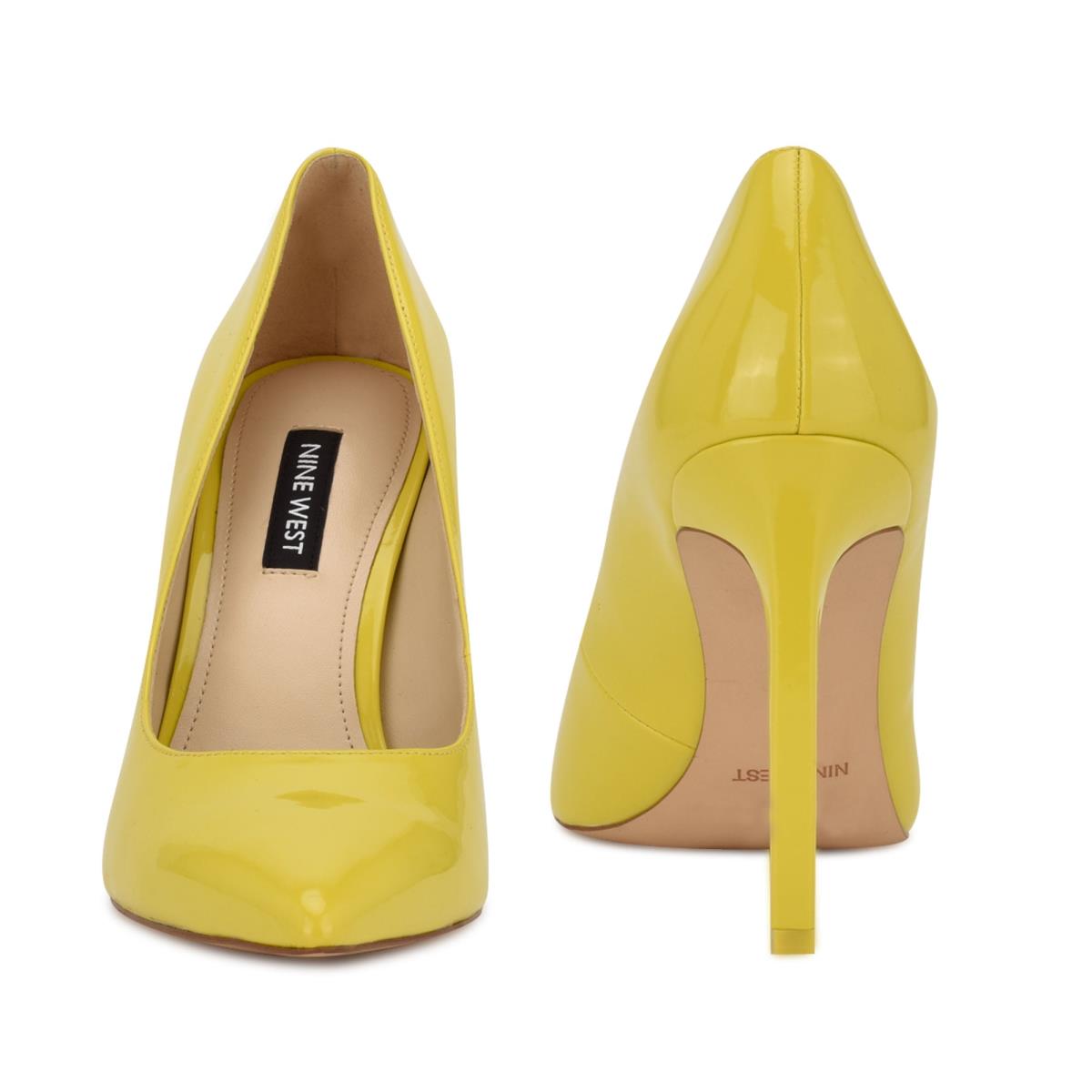 Zapatos De Salon Nine West Tatiana Pointy Puntera Mujer Amarillo | 3250TWDCM