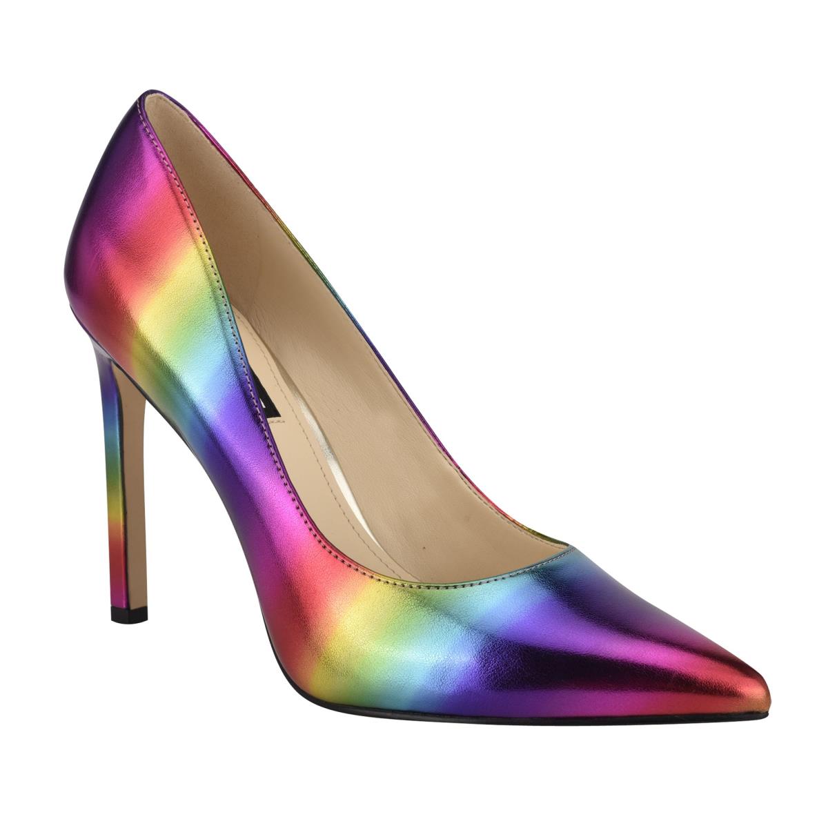 Zapatos De Salon Nine West Tatiana Pointy Puntera Mujer Multicolor | 6290FHILT