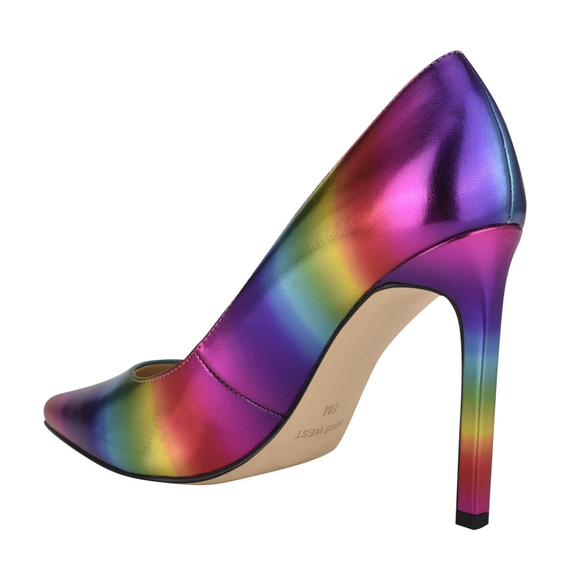 Zapatos De Salon Nine West Tatiana Pointy Puntera Mujer Multicolor | 6290FHILT